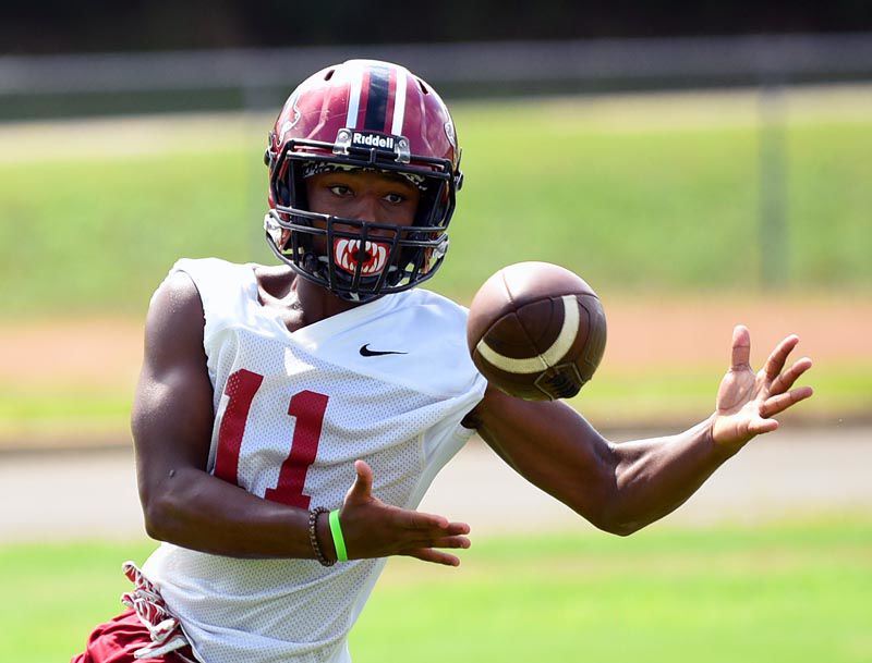 Dothan High Wolves begin football practice